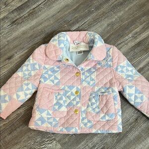 The Beaufort Bonnet Company Pink and Blue Puffer Jacket